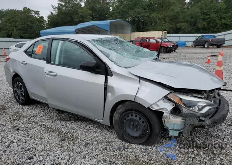 2016 Toyota Corolla L from USA, damaged, VIN 2T1BURHE7GC740520